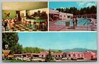 Postcard: Kachina Lodge And Motel, Taos Nm, Chrome, Unposted