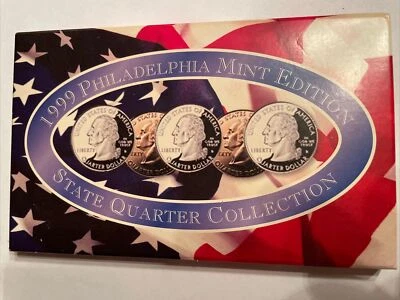 1999 Philadelphia Mint Edition State Quarter Collection New - Image 1 of 3