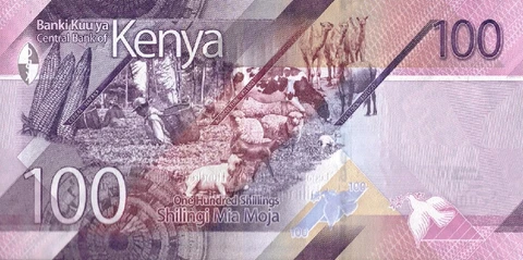 KENYA 100 SHILLINGS 2019 P-53 UNC Cover