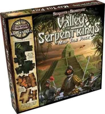 FLYING FROG PRODUCTIONS Shadows of Brimstone: Valley of the Serpent Kings Map Tile Pack Free Shipping US