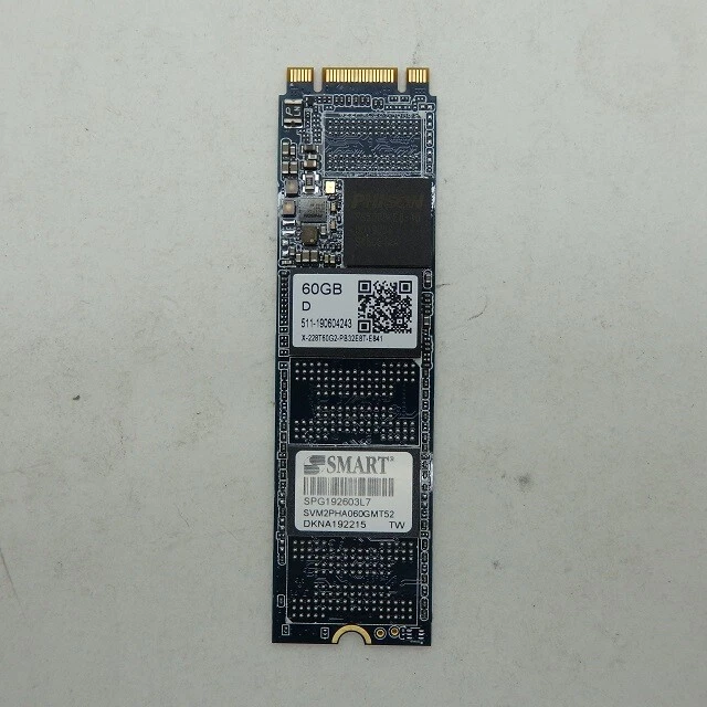 60GB M.2 PCIe Gen3x2 Smart Modular Flash Module SVM2PHA060GMT52 - Image 1 of 1