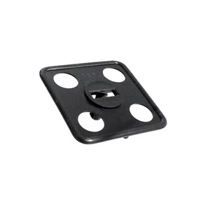 Sujetador de aislamiento de capucha. Nylon. 2" cuadrado, 1/2" alto - Imagen 1 de 1