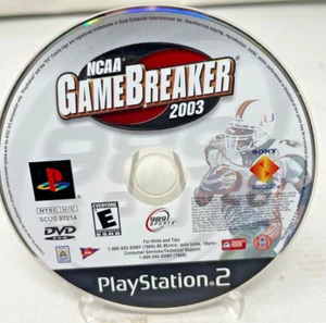NCAA GameBreaker 2003 (Sony PlayStation 2, PS2) nur Disc ohne Sendungsverfolgung #B33 - Bild 1 von 3