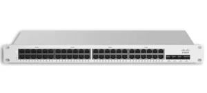 Cisco Meraki MS225-48FP-HW 48-Port (PoE) Gigabit Ethernet Switch - Silber - Bild 1 von 7