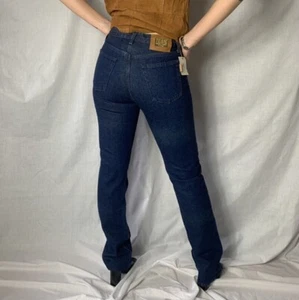 Alviero Martini Prima Classe Voyage blue denim jeans women new tags - Picture 1 of 4