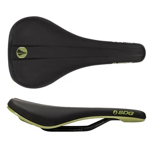 SDG Bel-Air V3 Saddle, Lux Rails, Matte Black/Olive Green - Picture 1 of 1