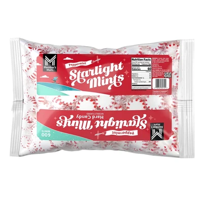 Member's Mark Peppermint Starlight Mints, 600 карат, 1 упаковка - Изображение 1 из 2