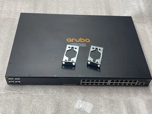 JL255A HPE Aruba 2930F 24G PoE+ 4SFP+ Switch Used - Picture 1 of 5