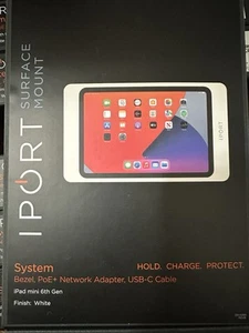 iPort Surface Mount with PoE+ Adapter (70806) for iPad Mini 6 Gen - Picture 1 of 3