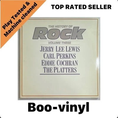 The History Of Rock~ Jerry Lee Lee  (Volume Three ) -  Double Vinyl LP EX / EX - Image 1 of 4