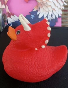 💥 Rubber Duck Dinasor Rare duck!  duck quackery bath toy BIN B - Picture 1 of 7