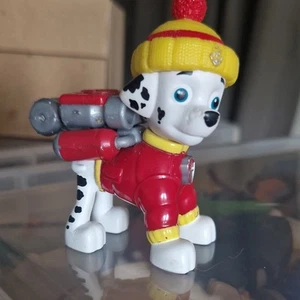 Paw Patrol Snow Rescue Arctic Pup Action Pack Figure - Marshall W/ Hat Toy - Picture 1 of 2