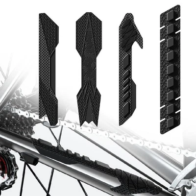 Frame Stickers Black Chain Protector Chainstay Chain Stay Guard Cycling - Image 1 of 4