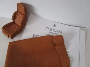 Pocher 1/8 Scale Ferrari Testarossa Ostrich Leather Seats (2) Transkit Upgrade - Picture 1 of 3