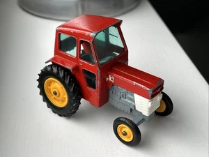 Matchbox King Size K-3 Massey Ferguson 165 Tractor Red/Grey Vintage 1970 Diecast - Picture 1 of 15