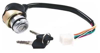 Outside Distributing 07-0506 Ignition Key Switch - Sealed 6 Wire - Male - Image 1 of 3