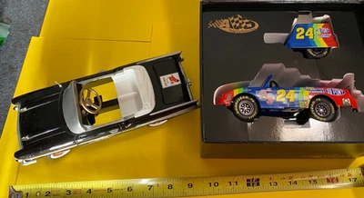 1957 Bel Air Gearbox pedal car with #24 Jeff Gordon RCCA pedal car w/ trailer - Image 1 of 4