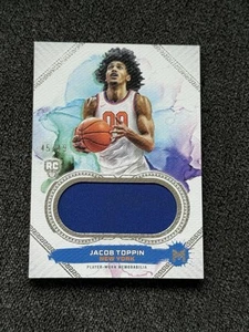 2023-24 Topps Motif Jacob Toppin Rookie Relics Patch /49 New York - Picture 1 of 2
