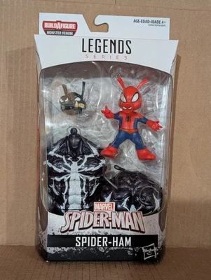 Marvel Legends Spider-Ham Monster Venom BAF Figura Pork Grind - Hasbro 2017 Nuevo Foto 1 de 4