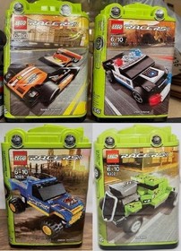 NEW Sealed LEGO Racers 8301 8302 8303 8304