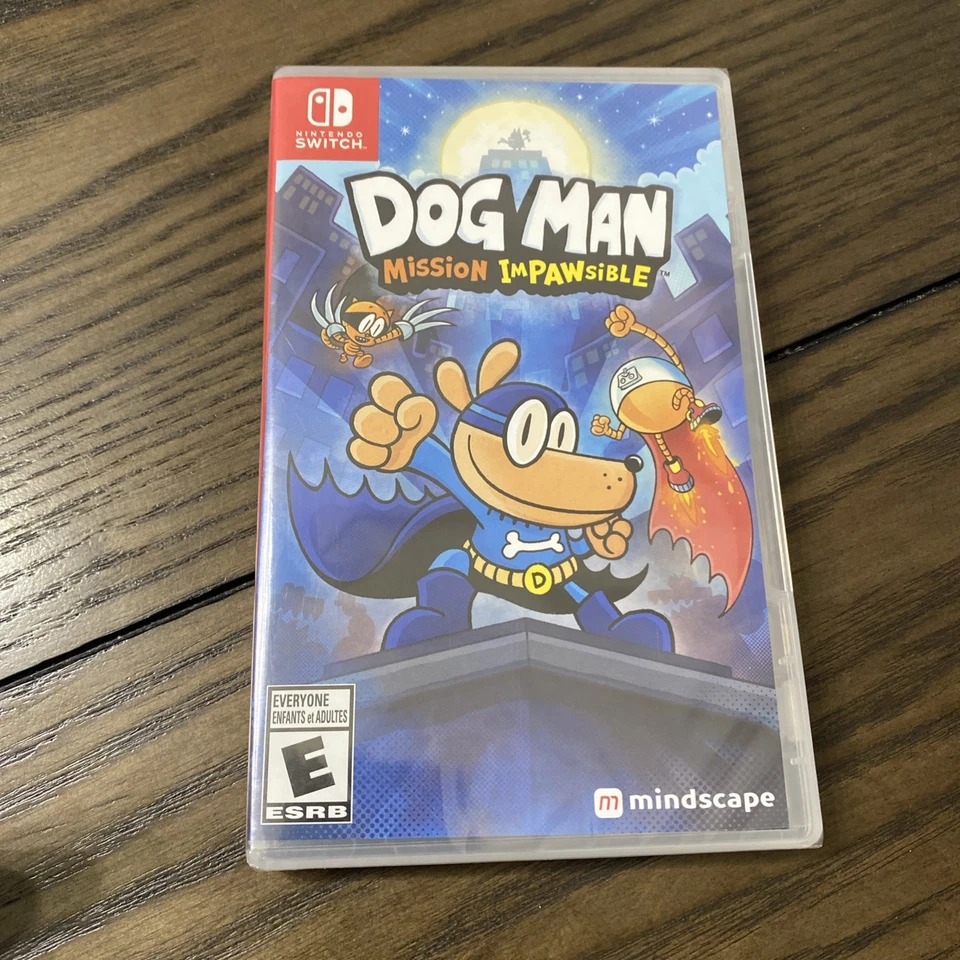 Dog Man Mission Impawsible Nintendo Switch Game Mindscape