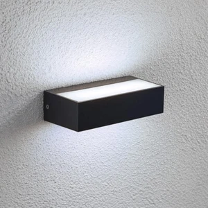 Luci da parete esterne LEDBRITE grigie, su e giù luci da parete esterne 9 W 6000K IP65 - Foto 1 di 7
