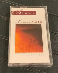 Peter Davison: Adagio-Music for Tai-Chi - Living Arts (cassette) new/sealed - Picture 1 of 3