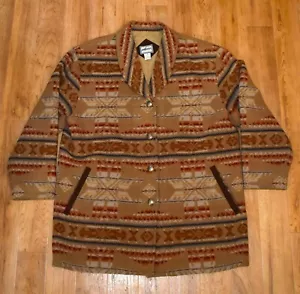 Chaqueta de lana vintage Pendleton Originals para mujer XL patrón suroeste - Imagen 1 de 7
