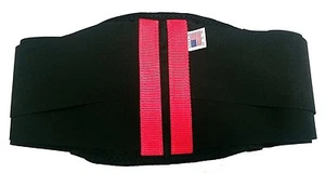 CINTURÓN DORADO ProTechtor Cinturón Soporte Trasero Moto Negro/Rojo, 913-03 Pequeño/Mediano - Imagen 1 de 3