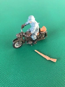 Britains Deetail German Motorcycle Dispatch Rider - Picture 1 of 4