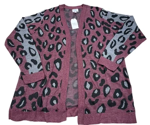Time and True Open Animal Strickjacke 3XL XXXL Made in USA NEU f5 - Bild 1 von 10