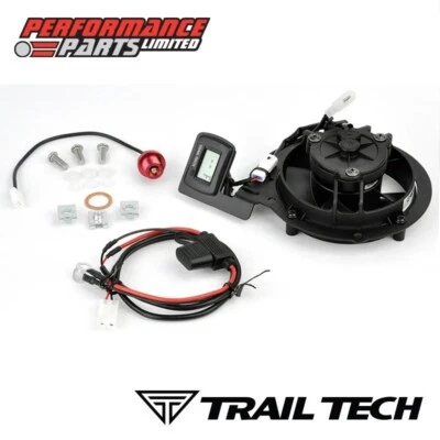 Kit de ventilador de radiador Trail Tech 732-FN6 TTO actualización para Honda CRF450X 2015 2016 Foto 1 de 4