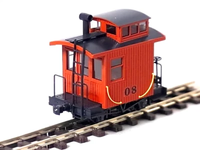HOn30/HOe Scale PH Shichiken Village Mini Size Cupola Caboose Kit Narrow Gauge - Image 1 of 4