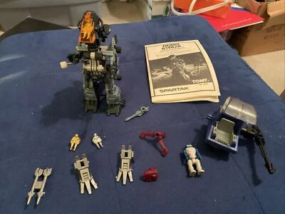 Tomy Robo Strux Zoids 1985 robot motorizado Spartak casi completo con manual Foto 1 de 4