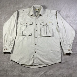 Allagash Mens Shirt XL Cargo Fishing Outdoor Safari Hiking Camping Field Loop - Picture 1 of 24