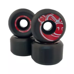 Pig Wheels Pig Conical Black Skateboard Wheels 54 MM 95 A - Picture 1 of 1