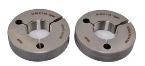 Gaggio anello metrico M35 x 1,25 6 g ~ M35 ~ APIS ~ NUOVO - Foto 1 di 1