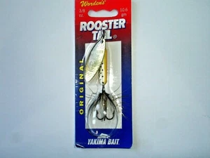 Yakima Bait , Wordens , 3/8 oz , Rooster Tail Spinner - BRTR - New - Picture 1 of 1