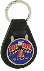 Leather Keychain Ring With Wings Down Bird For 1967-1969 Firebird and Trans AM - Picture 1 of 3