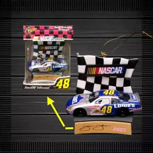 NASCAR 2003 Dated Collectible Ornament #48 Jimmie Johnson - Picture 1 of 5