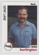 1990 Best Burlington Braves Gene Lane #29