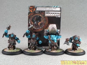 40mm Hordes WDS painted Trollbloods Krielstone Bearer & Scribes zz36 - Picture 1 of 5