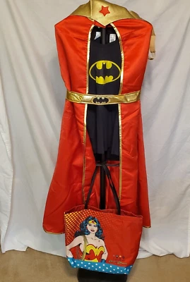 DC Comics Superhero Wonder Woman, Superwomen, Batgirl Cosplay Costume Halloween - Image 1 of 4
