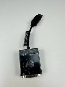 Dell DANARBC084 Male DisplayPort To Female DVI Adapter PLASTIC on Unit CLEAN - Picture 1 of 2