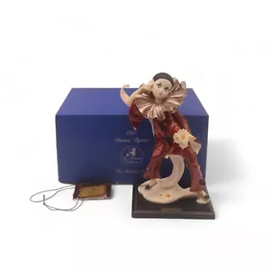 Giuseppe Armani kleiner Pierrot mit Gänseblümchen 1991 Mitglieder Figur 745-E im Karton - Bild 1 von 8