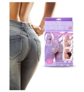 Slip Push Up Mutande Imbottite Per Glutei Donna Brazilian Secret Taglia S cir - Foto 1 di 1
