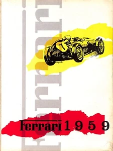 1959 FERRARI YEARBOOK ~ Original Italian Motor Sport Annual ~ First Edition - Picture 1 of 10
