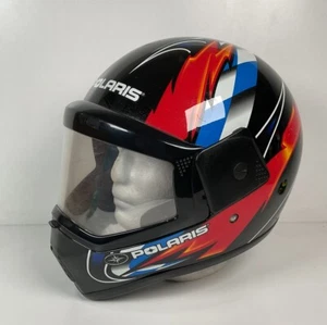 Polaris Edge Snowmobile Helmet Full Face Lazer Y2K - Picture 1 of 17
