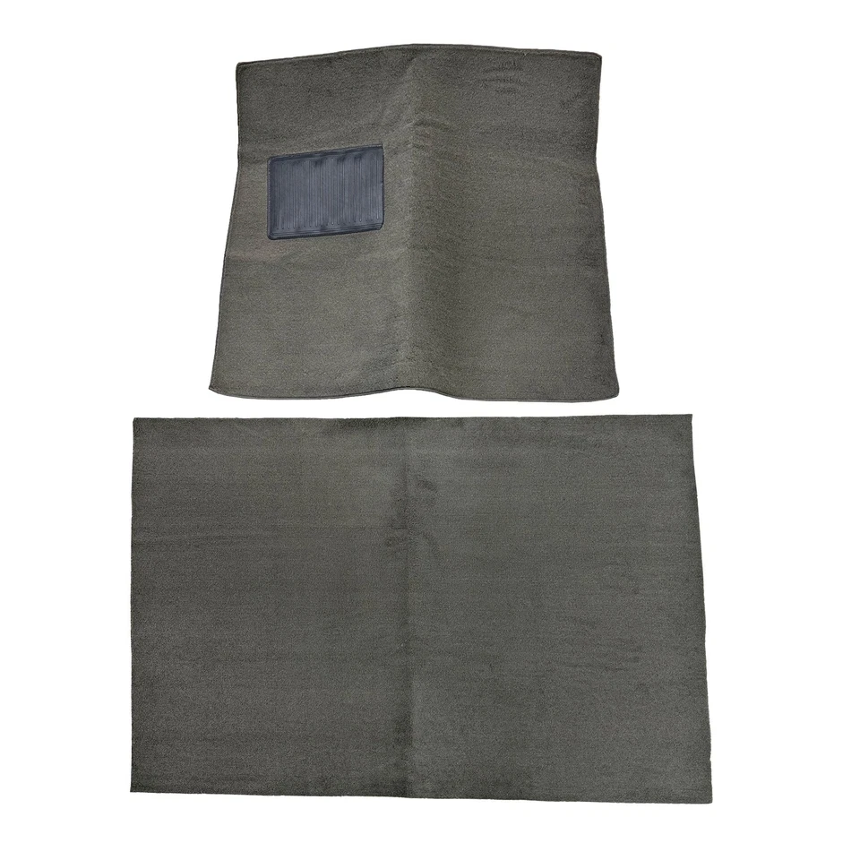 Kit de alfombras delanteras y traseras especiales Chrysler New York 1938-1938 negro gris tostado Foto 1 de 4