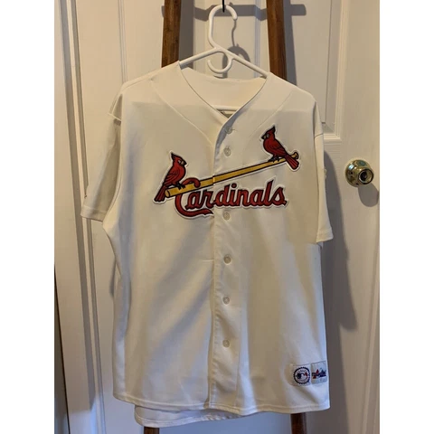 Majestic Albert Pujols Cardinals Jersey Bush Stadium Final Season 1966-2005 Cover
